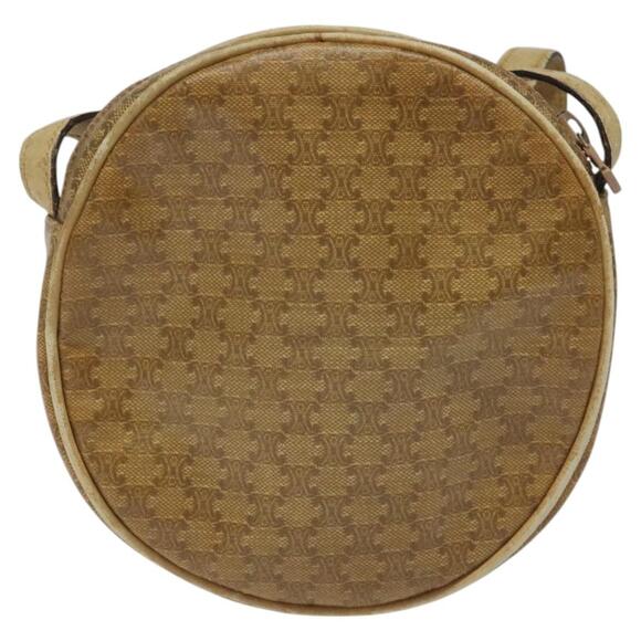 CELINE Macadam Canvas Shoulder Bag Brown - Picture 3 of 12